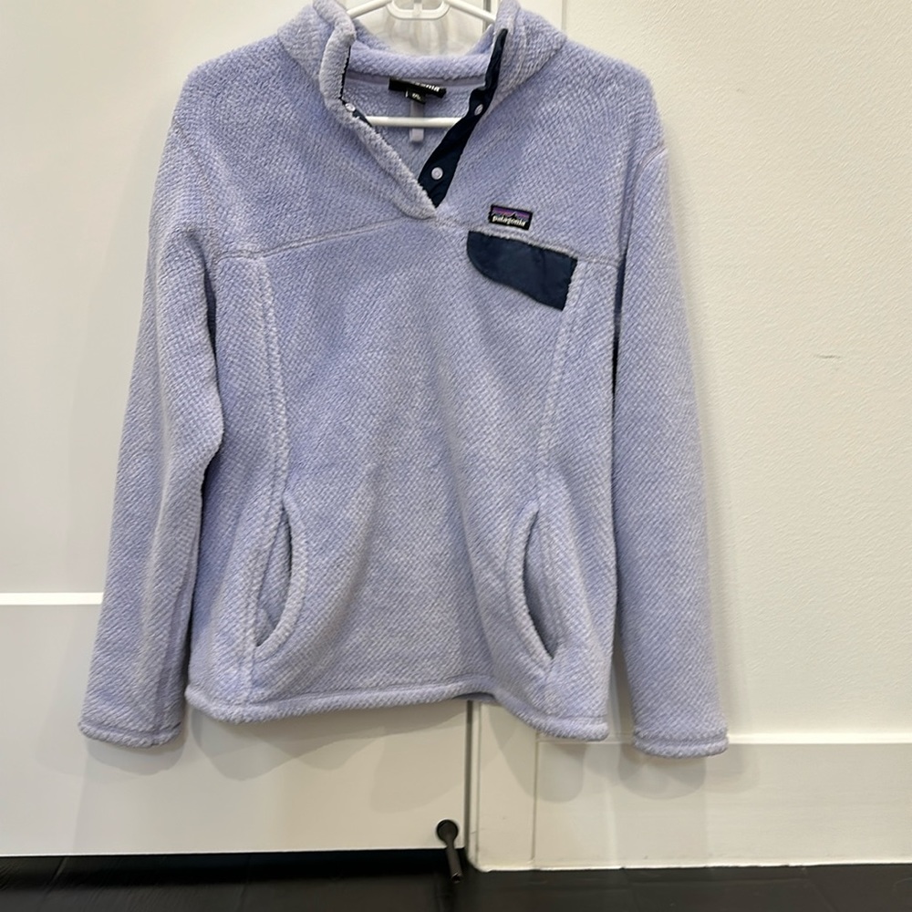 patagonia kids pullover fleece